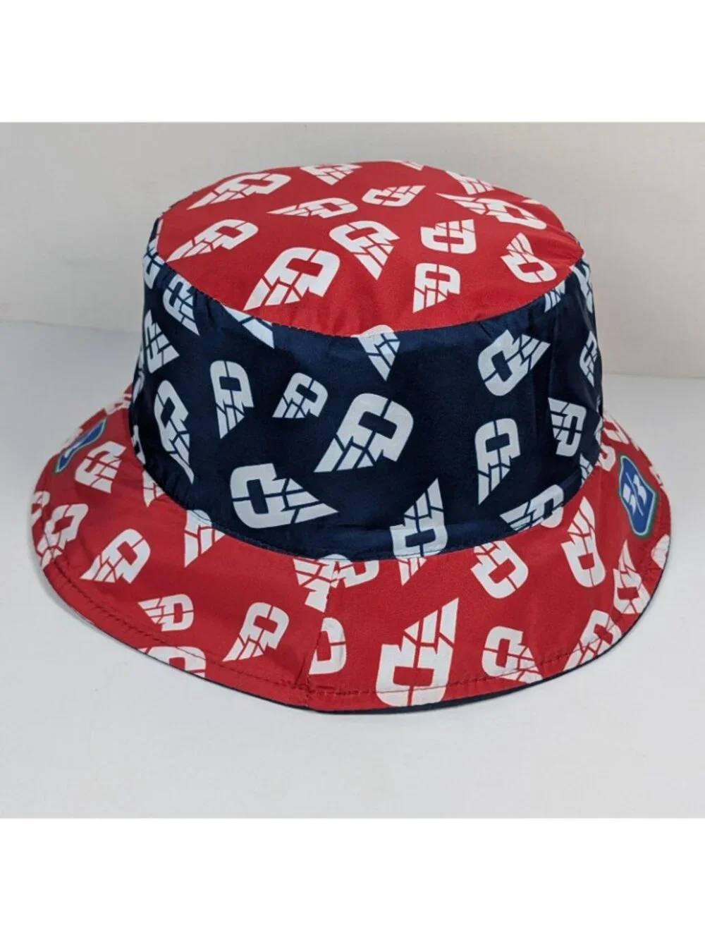 University of Dayton Flyers UD Bucket Hat Reversible Blue Red NCAA Ohio Cap